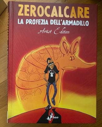 libro La Profezia dell'Armadillo Zero Calcare