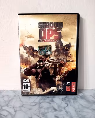 Shadow Ops Red Mercury PC DVD Sparatutto Atari