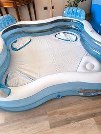 Piscina gonfiabile quadrata per famiglie