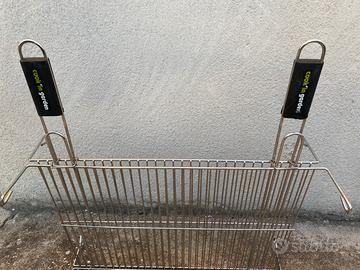 Griglia doppia in acciaio