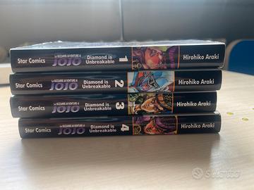 Primi 4 manga di JOJO