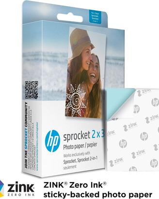 carta fotografica zink adesiva 5x7 6 cm 100 fogli