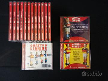 Corso 4 Lingue inglese spagnolo francese tedesco