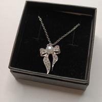 collana fiocco e perla