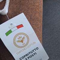 copritutto grandfoulard matrimoniale  marrone 