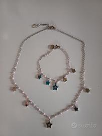 Collana e bracciale bambina