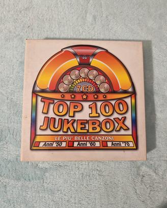 cofanetto 7 CD Top 100 Jukebox Anni 50, 60 e 70