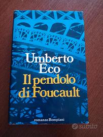 il Pendolo di Foucault di Umberto Eco 1° edizione 