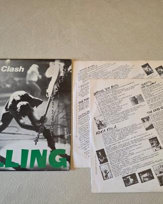 Vinile 33 giri The Clash "London Calling"