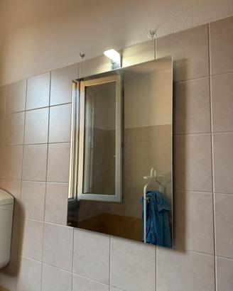 Specchio bagno con luce led