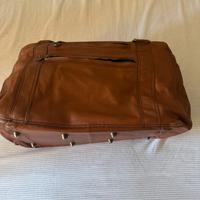 Borsa da viaggio in pelle morbida