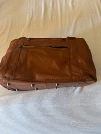 Borsa da viaggio in pelle morbida