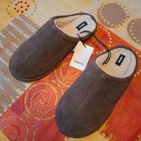 Pantofole ZARA HOME in pelle calde taglia 40