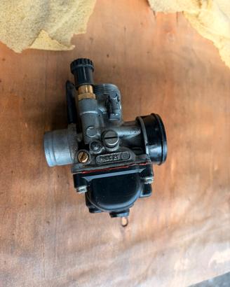 Carburatore Dell'Orto 21 starter manuale 50cc