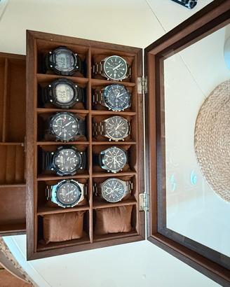 Cassetta porta orologi
