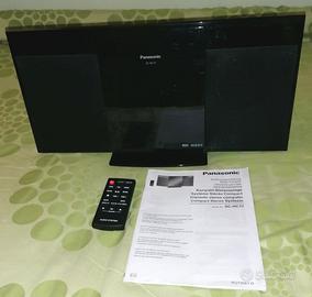 Panasonic Compact Stereo con Telecomando-CD-USB-FM
