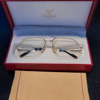 Occhiali Cartier modello CO 707 oro