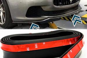 SPOILER Adesivo Maserati SOTTO PARAURTI Nero Fless