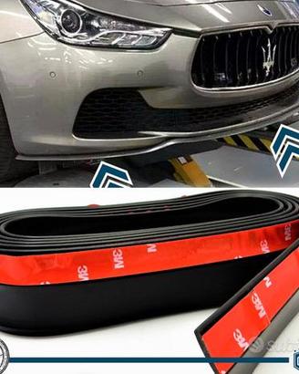 SPOILER Adesivo Maserati SOTTO PARAURTI Nero Fless