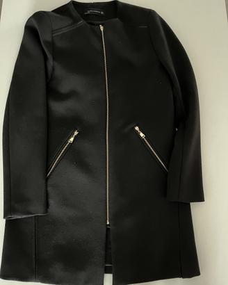 Cappotto nero donna Zara tg.s