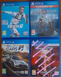 3 Videogiochi PS4 