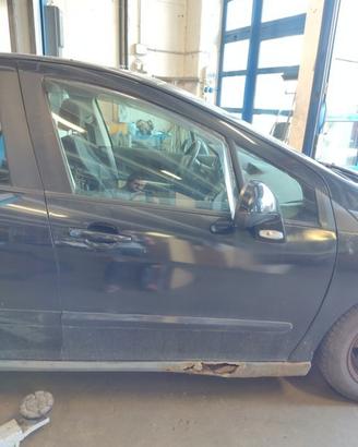 Porta anteriore dx nuda PEUGEOT 308 del 2009