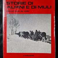 Libro di Giuseppe Bruno "Storie di alpini e di mul