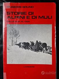 Libro di Giuseppe Bruno "Storie di alpini e di mul