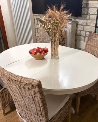 tavolo Ikea Ingatorp allungabile+ 4 sedie