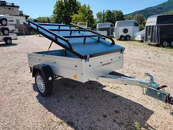 Rimorchio Coperchio in Acciaio Zincato e Verniciat