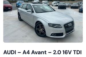 Audi A4 Avant SLine anno 2009
