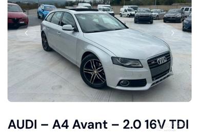 Audi A4 Avant SLine anno 2009
