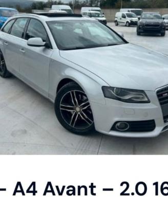 Audi A4 Avant SLine anno 2009