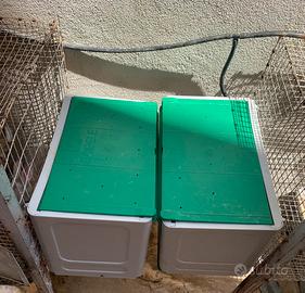 Gabbie per allevamento razionale conigli