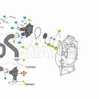 Termostato Aprilia Scarabeo Light 400 848140