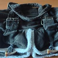 borsa in velluto verde  Conbipel 