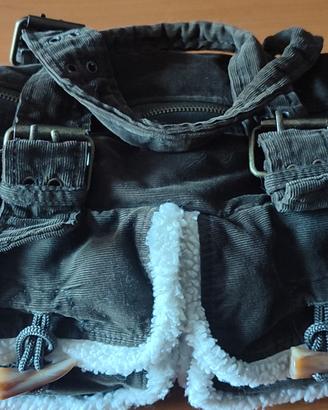 borsa in velluto verde  Conbipel 