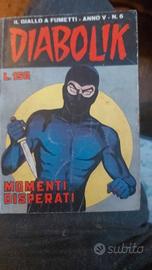 diabolik originali anni 1966 al 1970