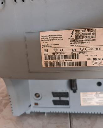 tv philips 21" crt Retrogaming 