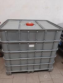 Cisterna ricoperta zincata LT 1000