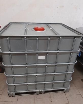 Cisterna ricoperta zincata LT 1000
