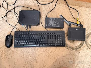 MINI PC HEROX BOX + TASTIERA + MOUSE