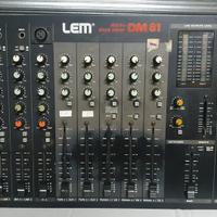Mixer LEM DM81 – Stereo Disco Mixer Vintage