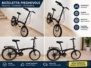 Bicicletta pieghevole