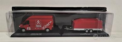 Modellino Citroen jumper rally