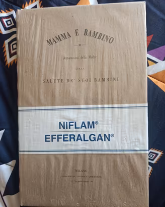 Libro Vintage Ristampa"Mamma e Bambino" 1876