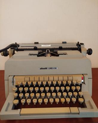 Olivetti Linea 98 - Macchina da Scrivere Vintage 