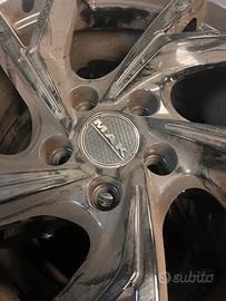 Gomme estive+cerchioni in lega titanio