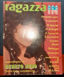RENATO ZERO - POSTER DEL 1980 GRANDE FORMATO 48X74