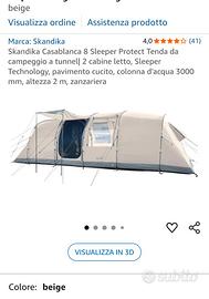 Tenda da campeggio skandika